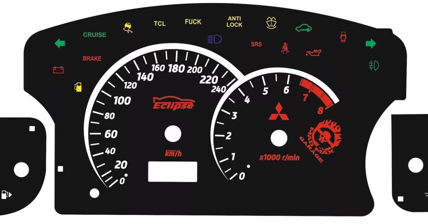 Приборная панель Eclipse 3