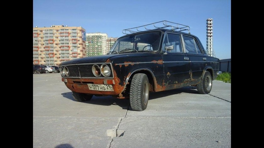 Жигули ВАЗ 2103 ржавая