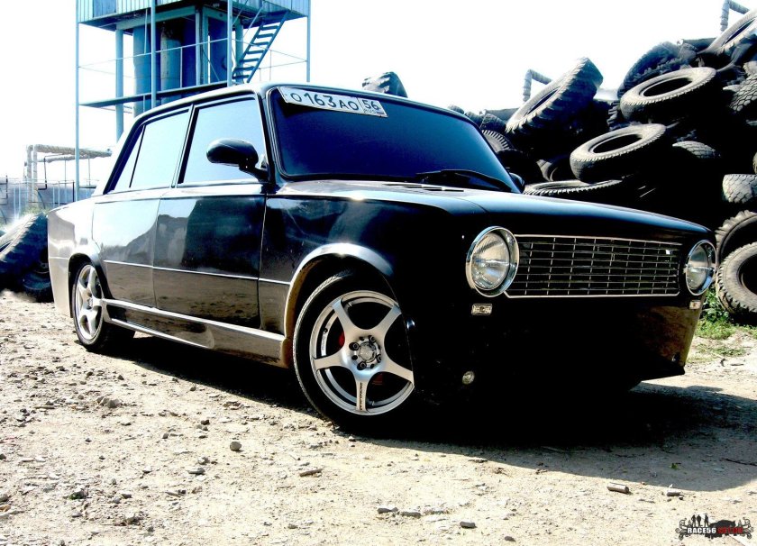 Чёрная копейка ВАЗ 2101