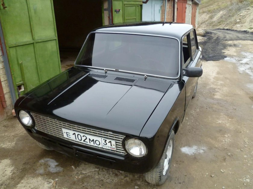 Чёрная копейка ВАЗ 2101