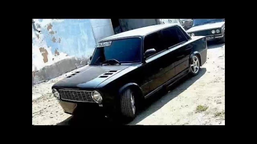 ВАЗ 2101 тюнинговая черная