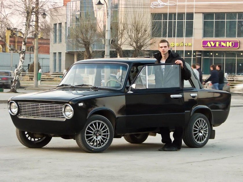 Чёрная копейка ВАЗ 2101