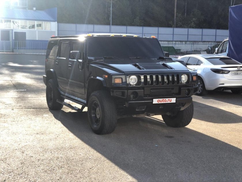 Хаммер н2 черный