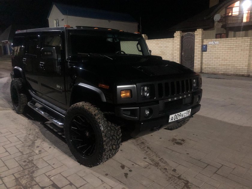 Хаммер h2 Black