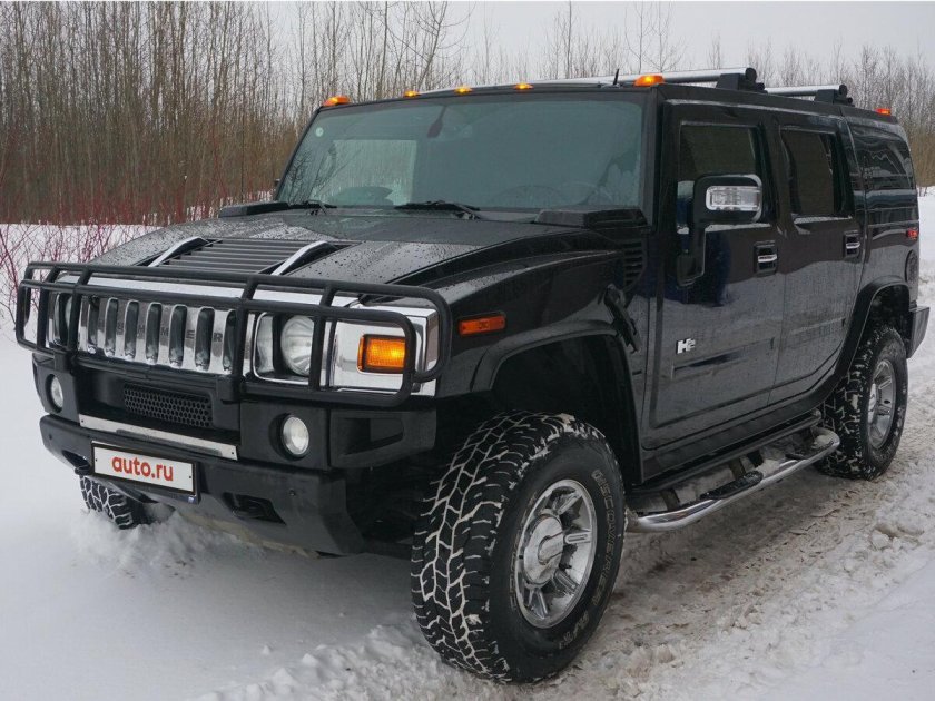 Хаммер н2 черный