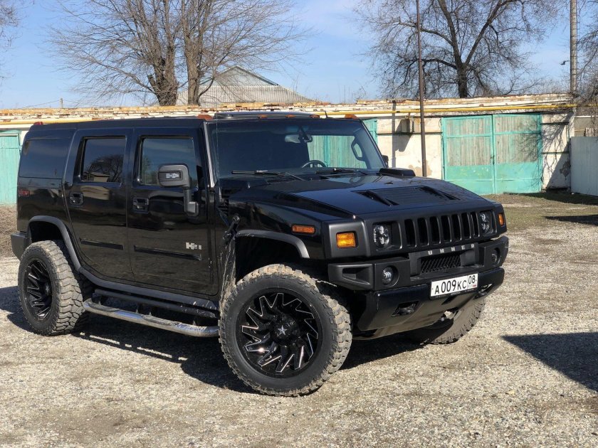 Хаммер h2 Black