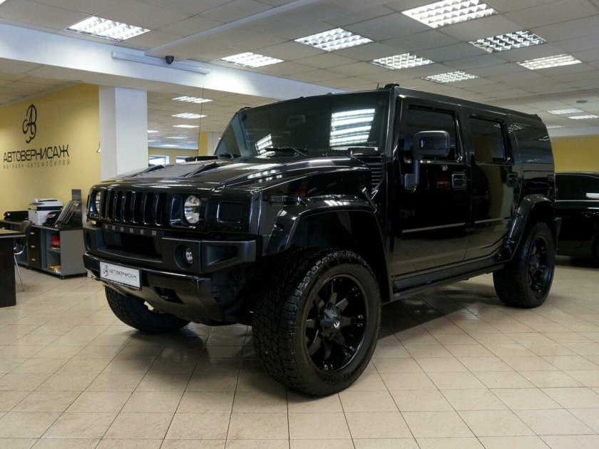 Hummer h2 черный