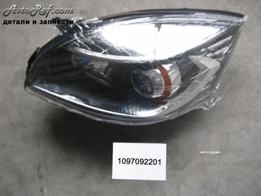 Geely sc7 фара передняя