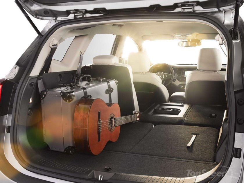 Kia Carens багажник