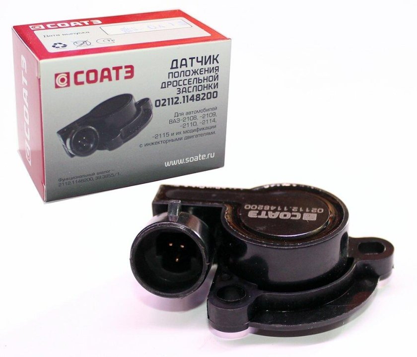 Датчик дроссельной заслонки 2110 СОАТЭ 02112.1148200