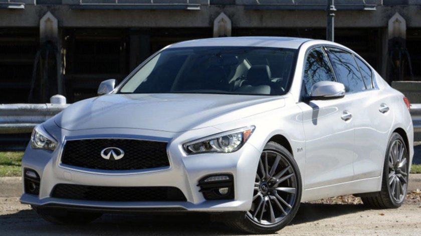 Infiniti q50 Red Sport