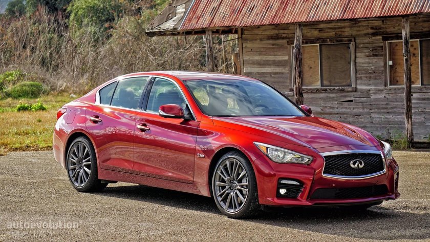 Infiniti q50 Red Sport 400