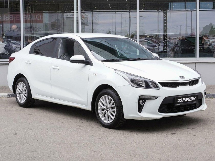 Киа рио 2019 белая