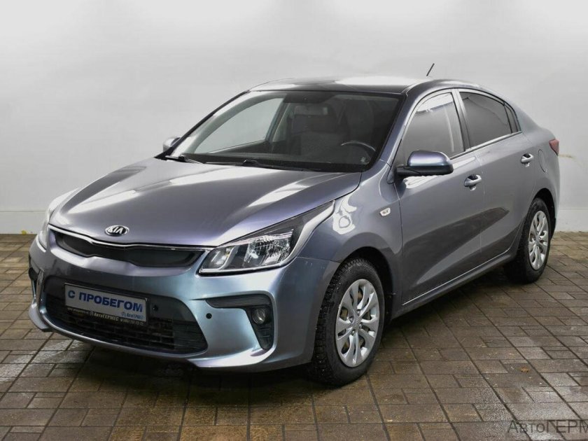 Киа рио 2017 серый