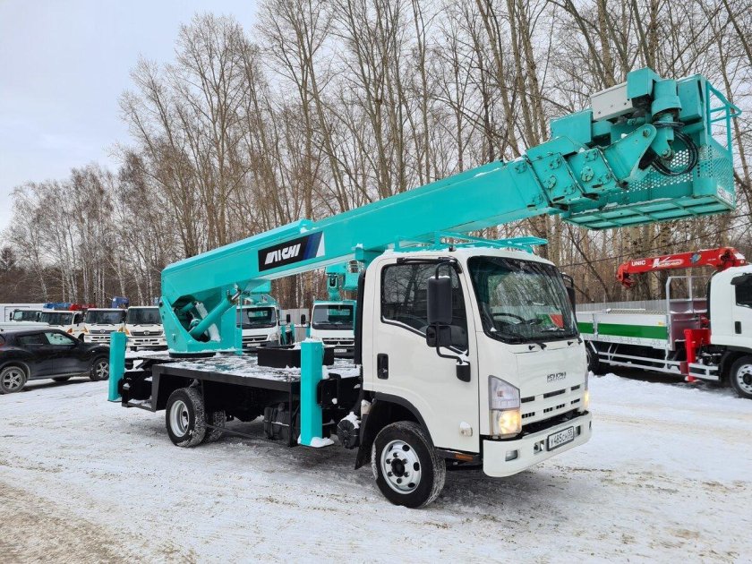 Автовышка Исузу Эльф 16 метров