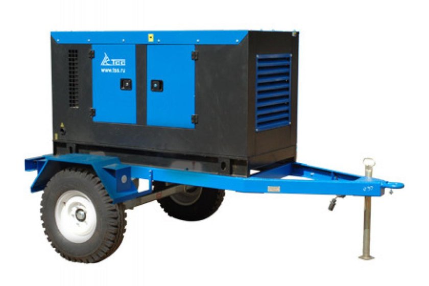 Дизельный Генератор ТСС Эд-60-т400-1ркм7 на шасси