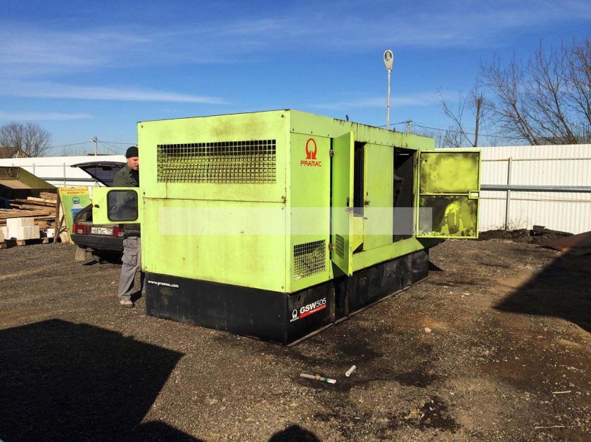Электростанция дизельная «pramac gsw-170v» volvo