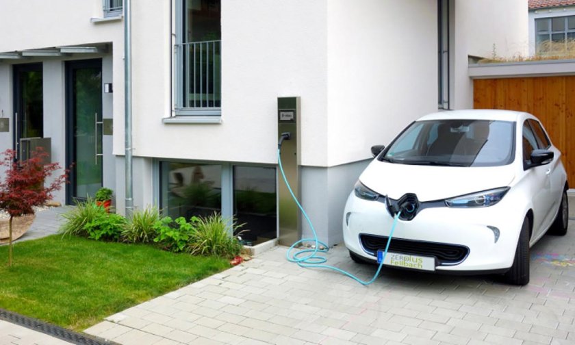 Зарядить электромобиль