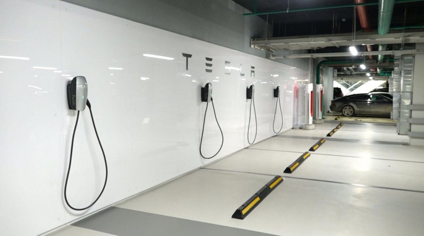 Станция зарядки Тесла