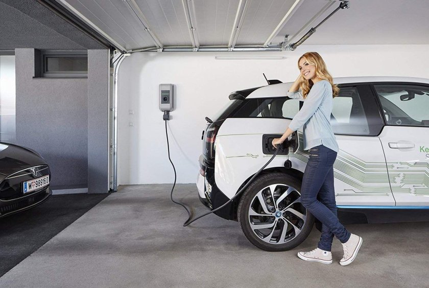 Электромобили девушки