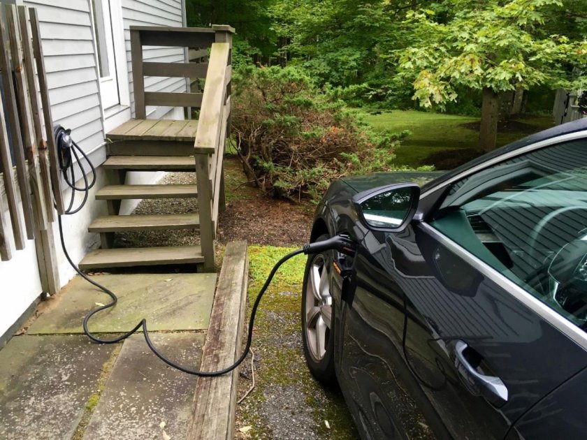 Зарядка электромобилей