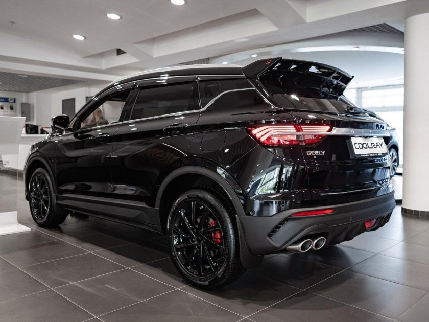 Geely Coolray 2022 черный