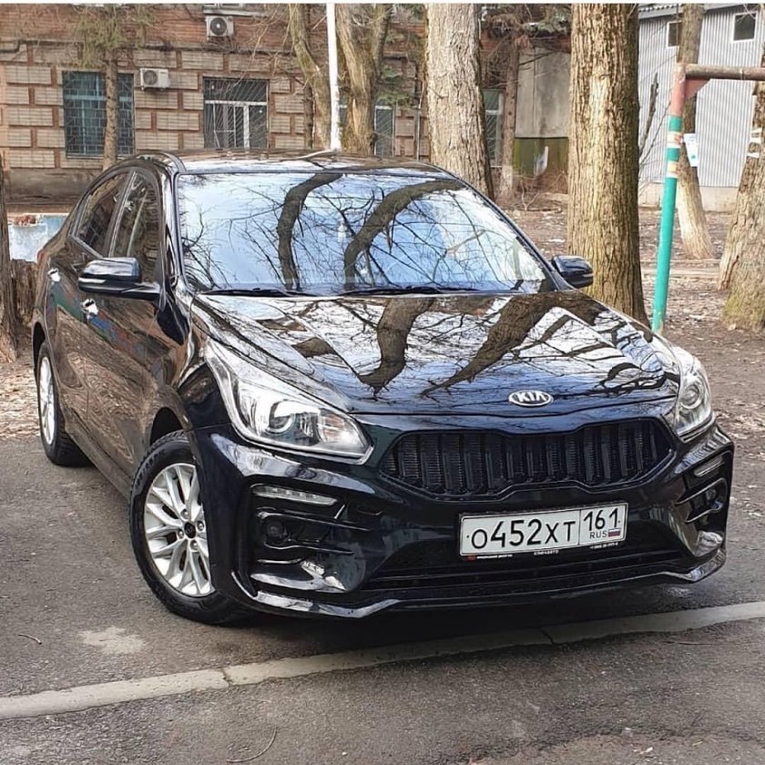 Киа Рио 4 в обвесе Юрол