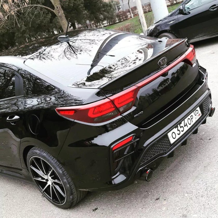 Киа рио 4 рестайлинг тюнинг