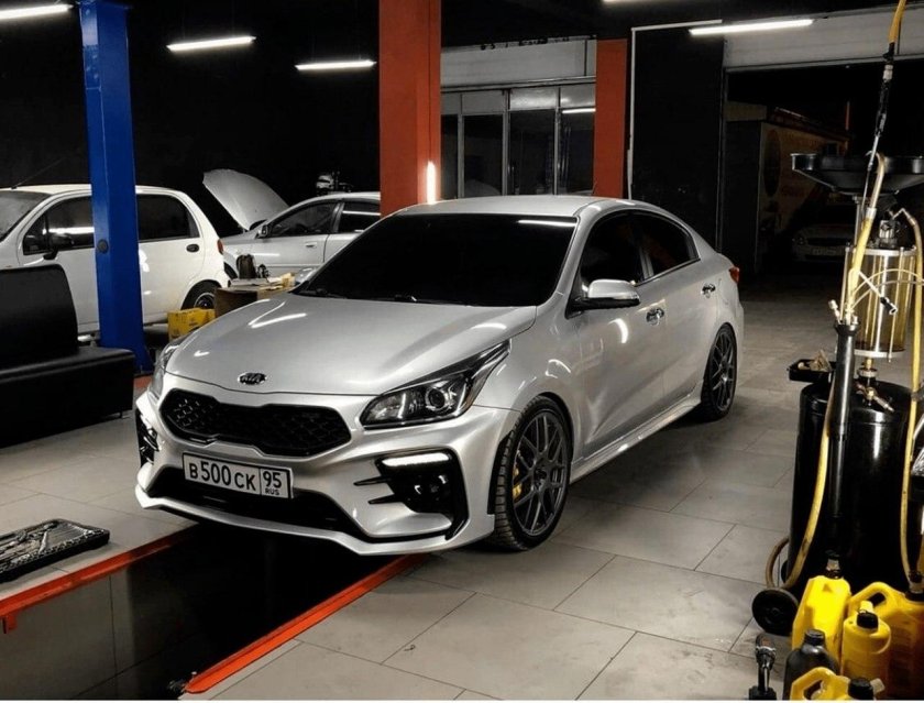 Обвес на Киа Рио 4