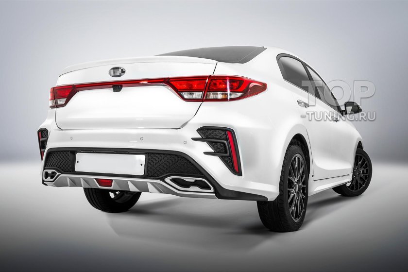 Бампер Юрол на Киа Рио 4