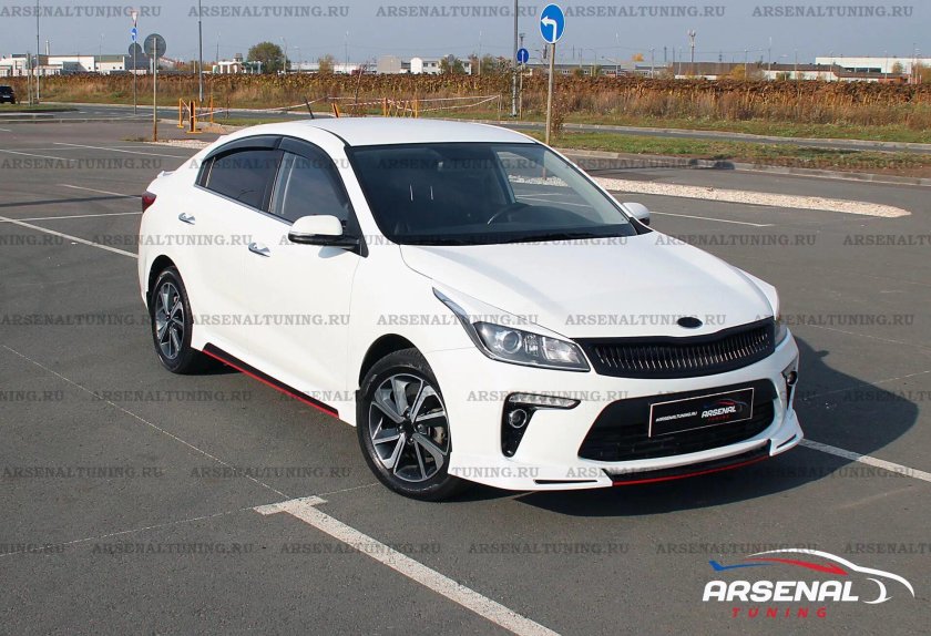 Kia Rio 2017 обвес