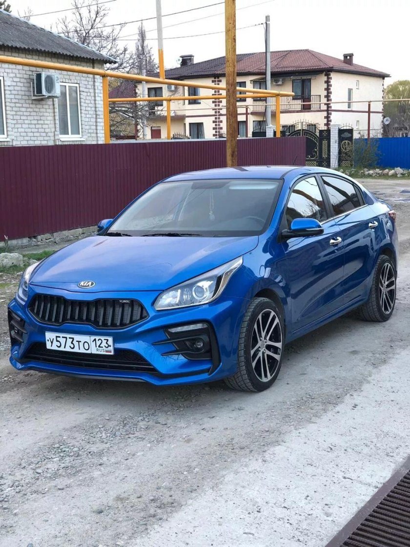 Обвес Барракуда Киа Рио 4