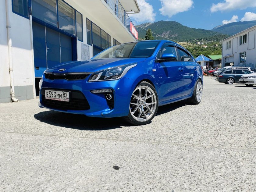 Kia Rio 3 r17 синяя