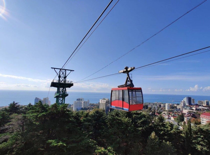 Сочинский дендрарий сочи канатная дорога