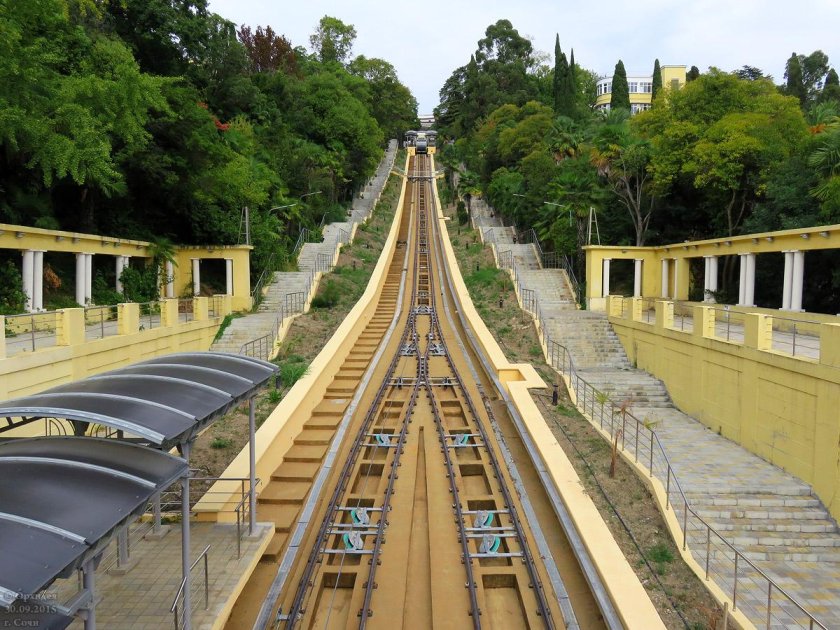 Фуникулёр санатория «Сочинский»