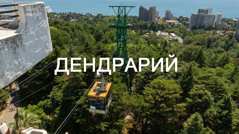 Сочинский Дендрарий фуникулер