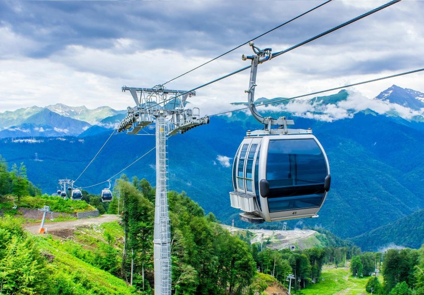 Адлер красная Поляна канатная дорога