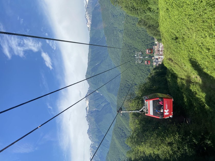 Фуникулер на красной Поляне