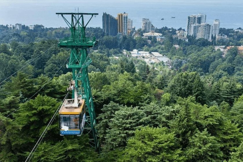 Сочинский Дендрарий Сочи канатная дорога