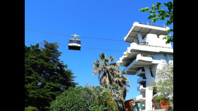 Парк Дендрарий в Сочи канатная дорога