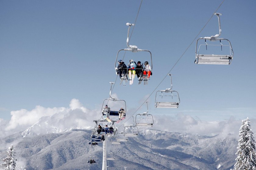 Канатка в Сочи красная Поляна