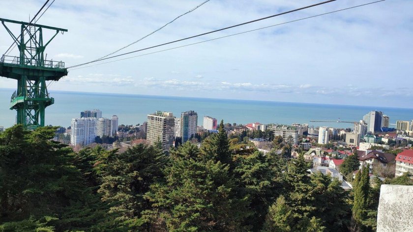 Дендрарий Сочи канатная дорога