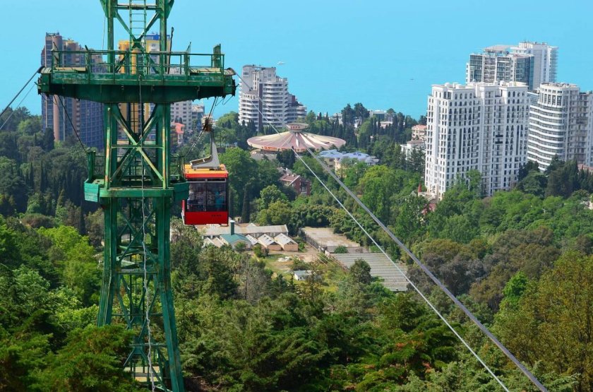 Дендрарий Сочи канатная дорога