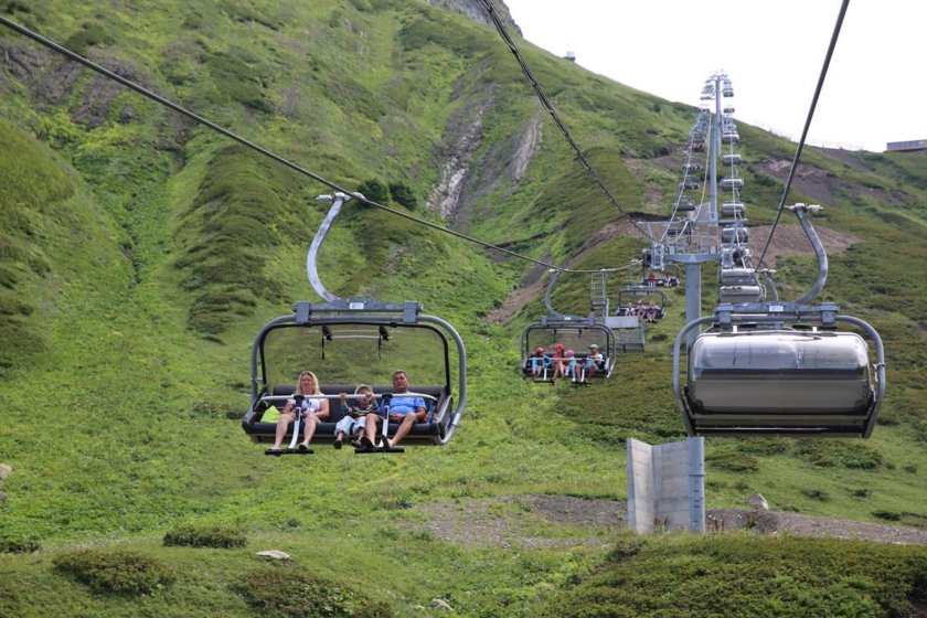 Канатная дорога красная поляна