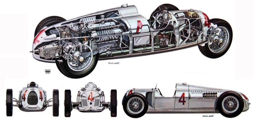 Auto Union Type c Streamliner
