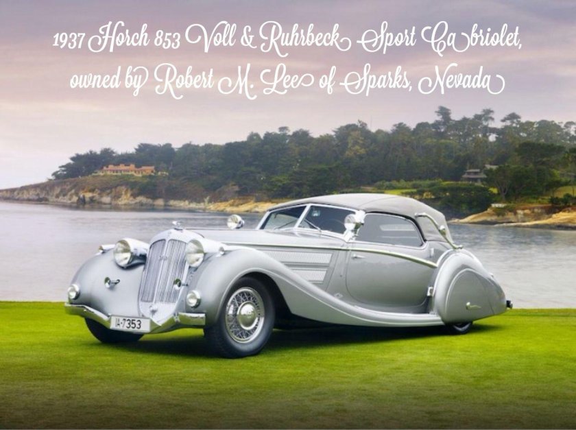 Horch 853 voll ruhrbeck sport cabriolet