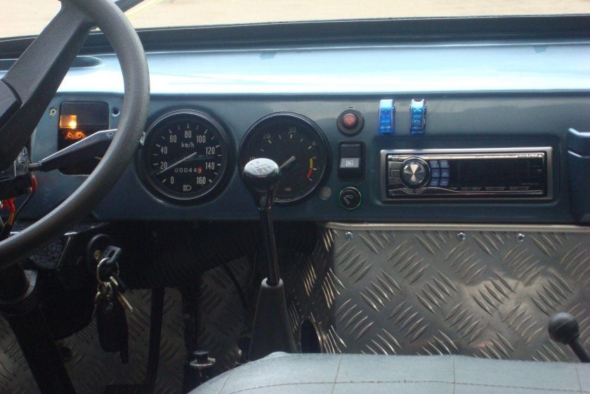 УАЗ фермер приборная панель