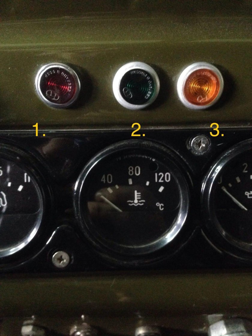 Приборы УАЗ 469