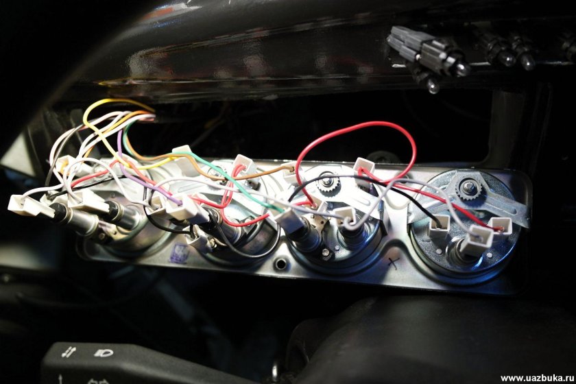 Провода щитка приборов УАЗ 469