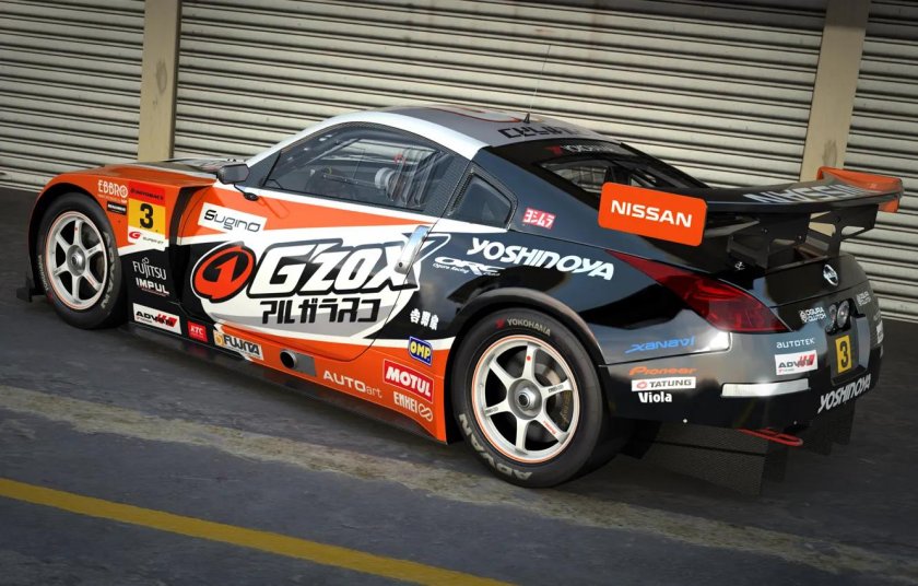 Ниссан гоночный 350z